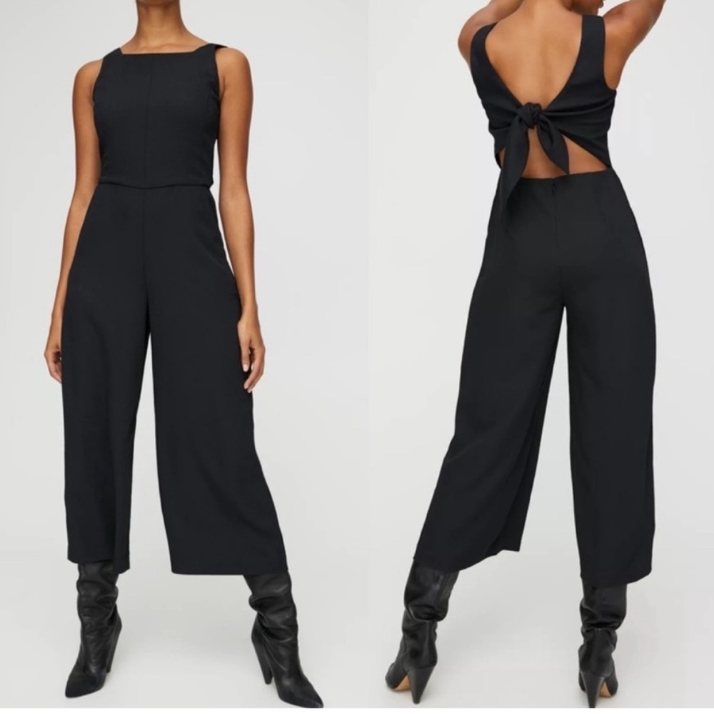 Wilfred Ecoulement Black Jumpsuit